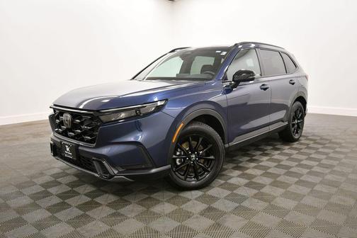 Blue 2026 Honda CR-V Hybrid Sport-L AWD