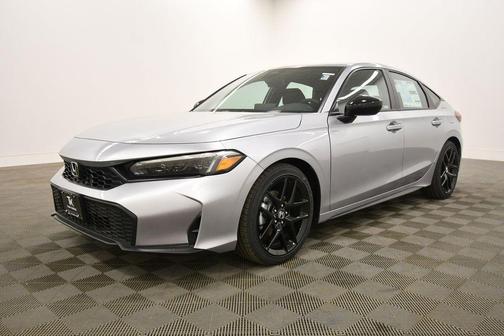 Solar Silver Metallic 2026 Honda Civic Sport