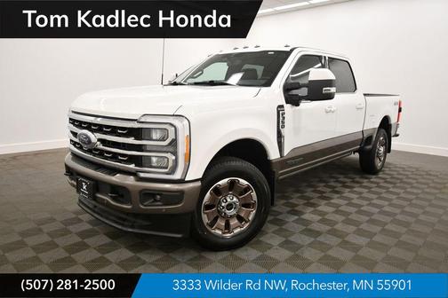 Oxford White 2023 Ford F-350 King Ranch