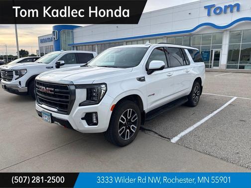 White Frost 2023 GMC Yukon XL AT4