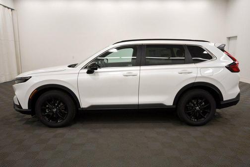 Platinum White Pearl 2026 Honda CR-V Hybrid Sport-L AWD