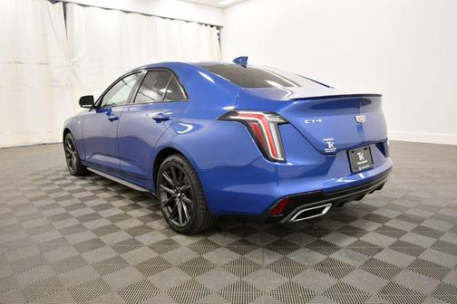 Electric Blue 2022 Cadillac CT4 Sport