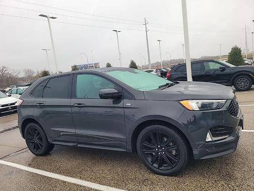 Grey 2021 Ford Edge ST Line