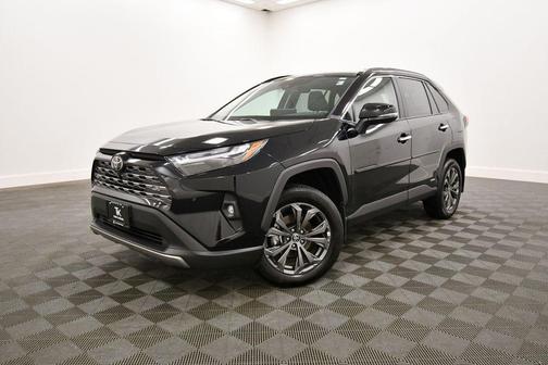 Midnight Black Metallic 2025 Toyota RAV4 Hybrid Limited
