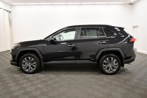 Midnight Black Metallic 2025 Toyota RAV4 Hybrid Limited