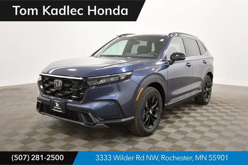 Canyon River Blue Metallic 2026 Honda CR-V Hybrid Sport-L AWD