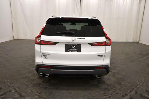 Platinum White Pearl 2026 Honda CR-V Hybrid Sport Touring AWD