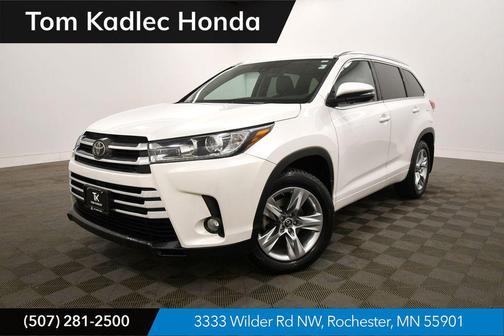Blizzard Pearl 2018 Toyota Highlander Limited