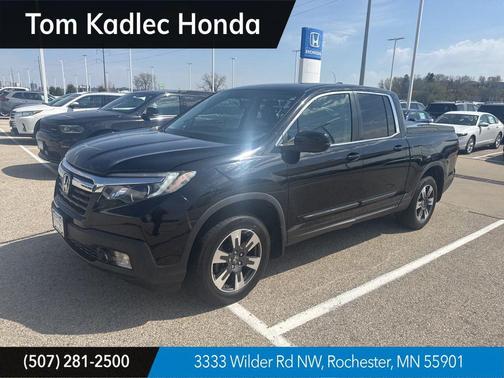 Black 2018 Honda Ridgeline RTL