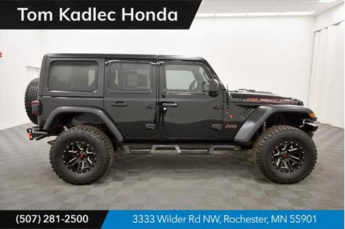 Black Clearcoat 2018 Jeep Wrangler Unlimited Rubicon