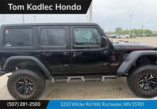 Black Clearcoat 2018 Jeep Wrangler Unlimited Rubicon