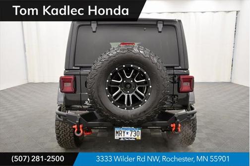 Black Clearcoat 2018 Jeep Wrangler Unlimited Rubicon