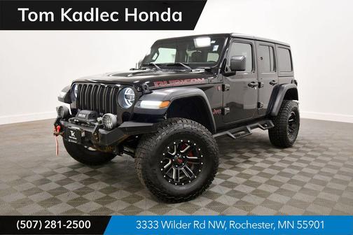 Black Clearcoat 2018 Jeep Wrangler Unlimited Rubicon