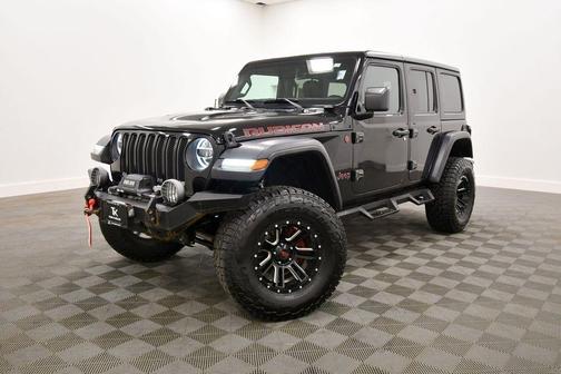Black Clearcoat 2018 Jeep Wrangler Unlimited Rubicon