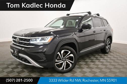 Deep Black 2023 Volkswagen Atlas 3.6L SEL