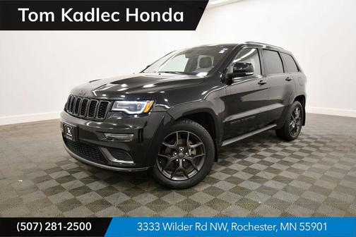Diamond Black Crystal Pearlcoat 2019 Jeep Grand Cherokee Limited X