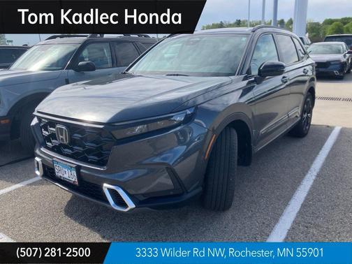 Gray 2026 Honda CR-V Hybrid Sport Touring AWD