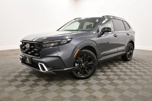 Gray 2026 Honda CR-V Hybrid Sport Touring AWD