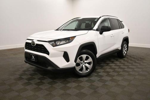 Super White 2021 Toyota RAV4 LE