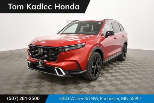 Radiant Red Metallic 2026 Honda CR-V Hybrid Sport Touring AWD
