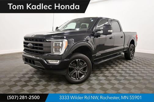 Agate Black Metallic 2022 Ford F-150 Lariat