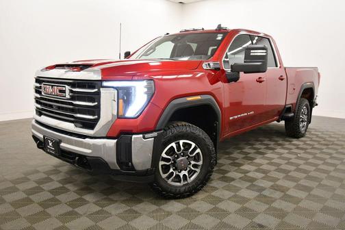 Volcanic Red 2024 GMC Sierra 2500 SLE
