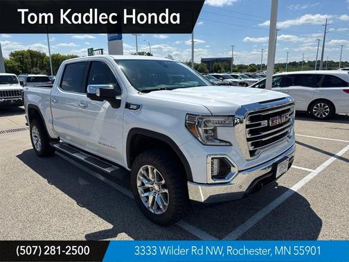 Summit White 2020 GMC Sierra 1500 SLT