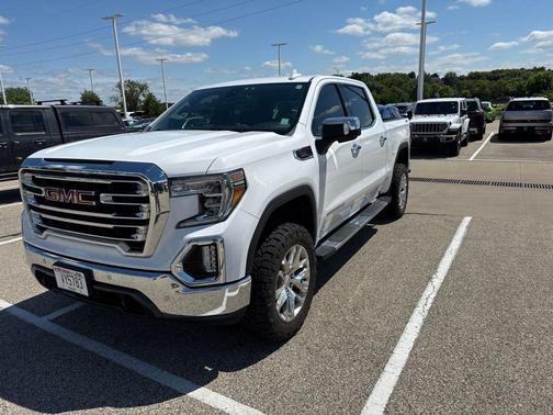 Summit White 2020 GMC Sierra 1500 SLT