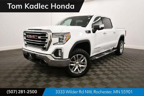 Summit White 2020 GMC Sierra 1500 SLT
