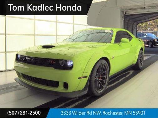 Sublime Pearlcoat 2019 Dodge Challenger R/T Scat Pack Widebody