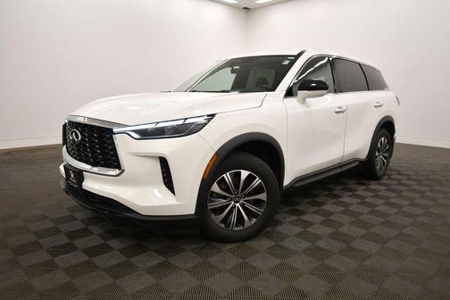 Glacier White 2023 INFINITI QX60 Pure