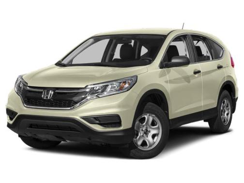 White 2015 Honda CR-V LX