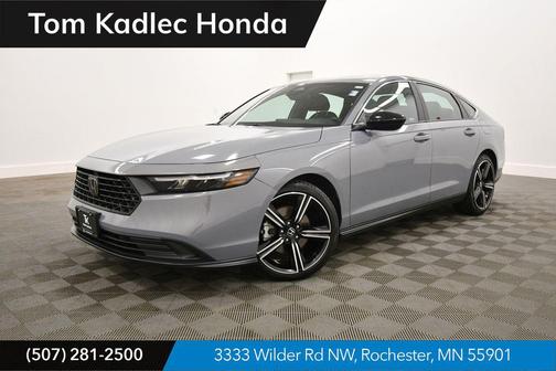 Gray 2023 Honda Accord Hybrid Sport