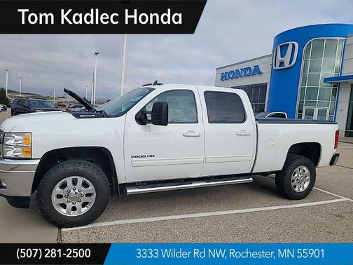 Summit White 2012 Chevrolet Silverado 2500 LTZ