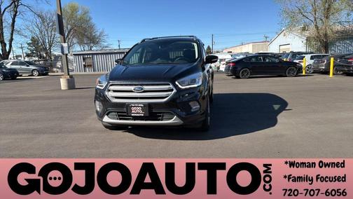Agate Black Metallic 2019 Ford Escape Titanium