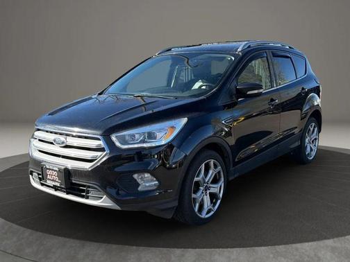 Agate Black Metallic 2019 Ford Escape Titanium