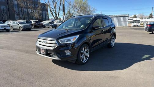 Agate Black Metallic 2019 Ford Escape Titanium