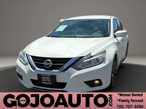 White 2018 Nissan Altima 2.5 SV Sedan