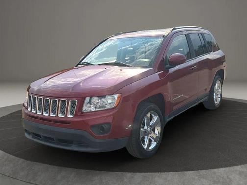 Deep Cherry Red Crystal Pearlcoat 2014 Jeep Compass Latitude