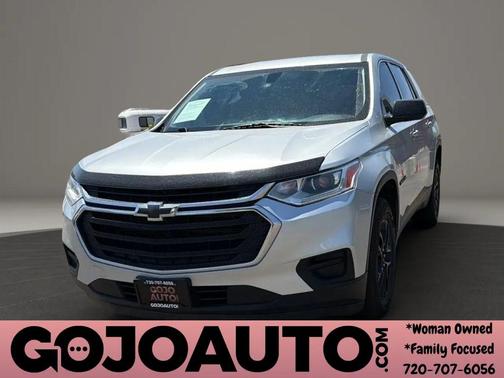 Silver Ice Metallic 2018 Chevrolet Traverse LS SUV
