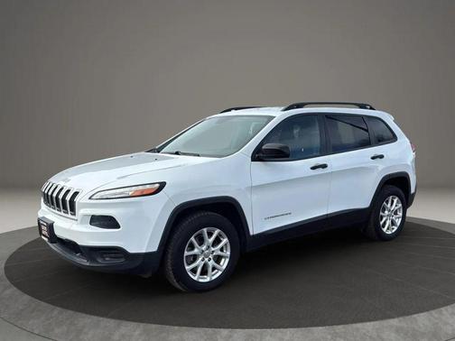 Bright White Clearcoat 2017 Jeep Cherokee Sport