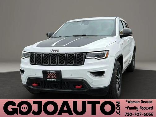 Bright White Clearcoat 2017 Jeep Grand Cherokee Trailhawk