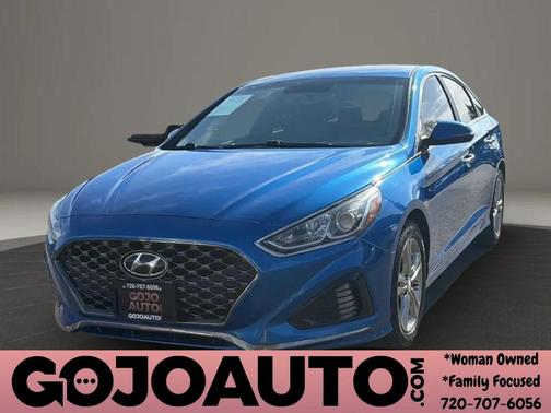 Electric Blue 2019 Hyundai SONATA SEL