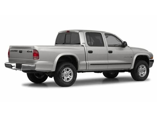 Black 2002 Dodge Dakota SLT Quad Cab