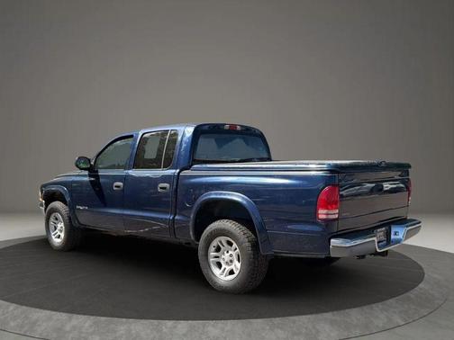 Black 2002 Dodge Dakota SLT Quad Cab