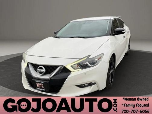 Pearl White 2017 Nissan Maxima 3.5 SR