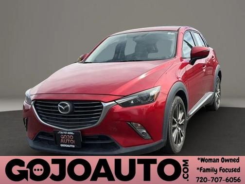 Soul Red Metallic 2016 Mazda CX-3 Grand Touring