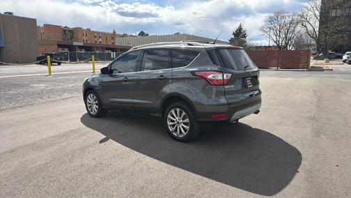 Magnetic Metallic 2017 Ford Escape Titanium