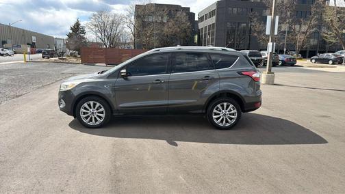 Magnetic Metallic 2017 Ford Escape Titanium