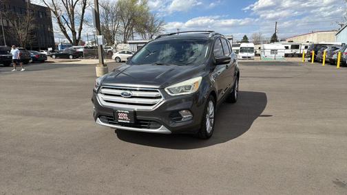 Magnetic Metallic 2017 Ford Escape Titanium